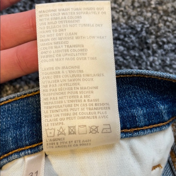 NWT L’Agence Jean Short Cutoffs - Picture 14 of 16